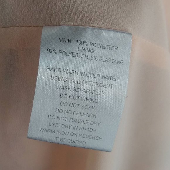 Cooper St Pink Floral Swiss Dot Frill Sleeve Neck Tie Midi Dress sz 4 - Picture 8 of 9